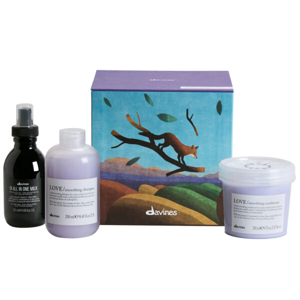 Davines THE COLOURFUL MEDITTERANEAN SCRUB kinkekomplekt kahustele juustele